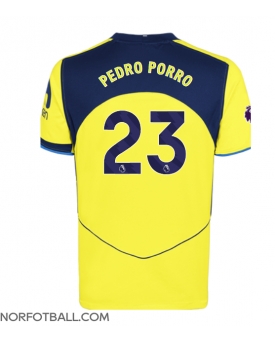 Billige Fotballdrakt Tottenham Hotspur Pedro Porro #23 Replika Tredjedrakt 2025-26 Kortermet Billige Fotballdrakt Tottenham Hotspur Pedro Porro #23 Replika Tredjedrakt 2025-26 Kortermet